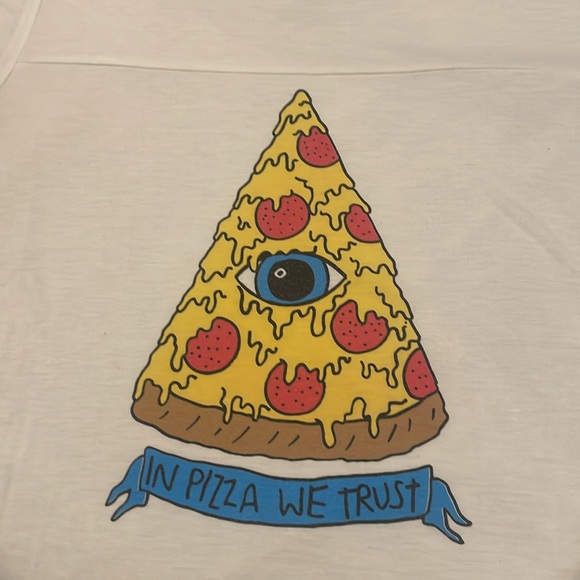EUC Jac Vanek Pizza Graphic Tee - Picture 2 of 6